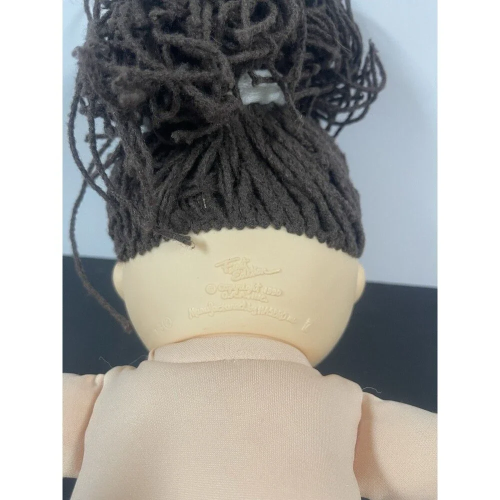 Vintage 1991 Pretty Crimp 'n Curl By Cabbage Patch Kids Doll Brown Eyes 30800